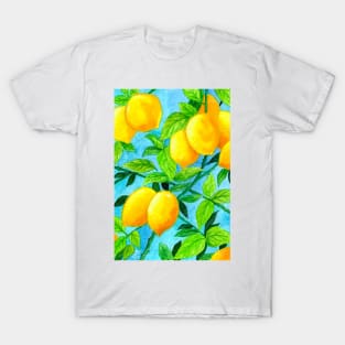 Summer lemons in watercolor T-Shirt
